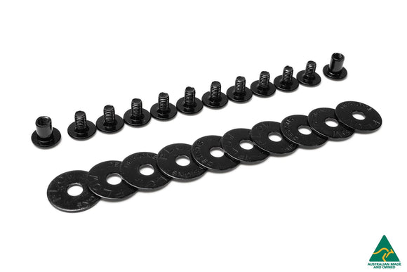 FLOW Designs  CN7 i30 N Line Sedan 2020 - 2022 Front Lip Splitter Extensions (Pair) - MODE Auto Concepts