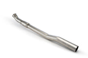 Non-resonated RACING cat-back-section, can only be installed together with REMUS sport exhaust, only for models without GPF, Original tube Ø 70 mm - REMUS tube Ø 70 mm, NO ECE TYPE APPROVAL
