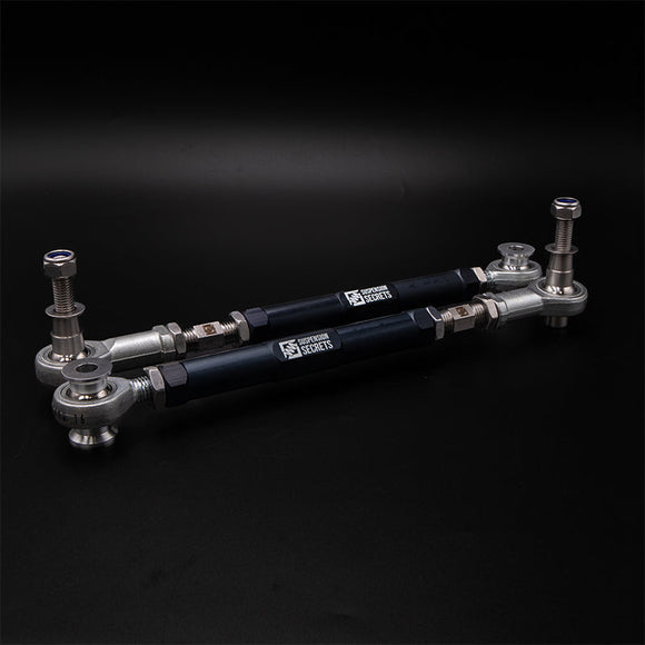 Suspension Secrets Adjustable Rear Toe Arms / Links - Porsche 981 / 718 Cayman GTS