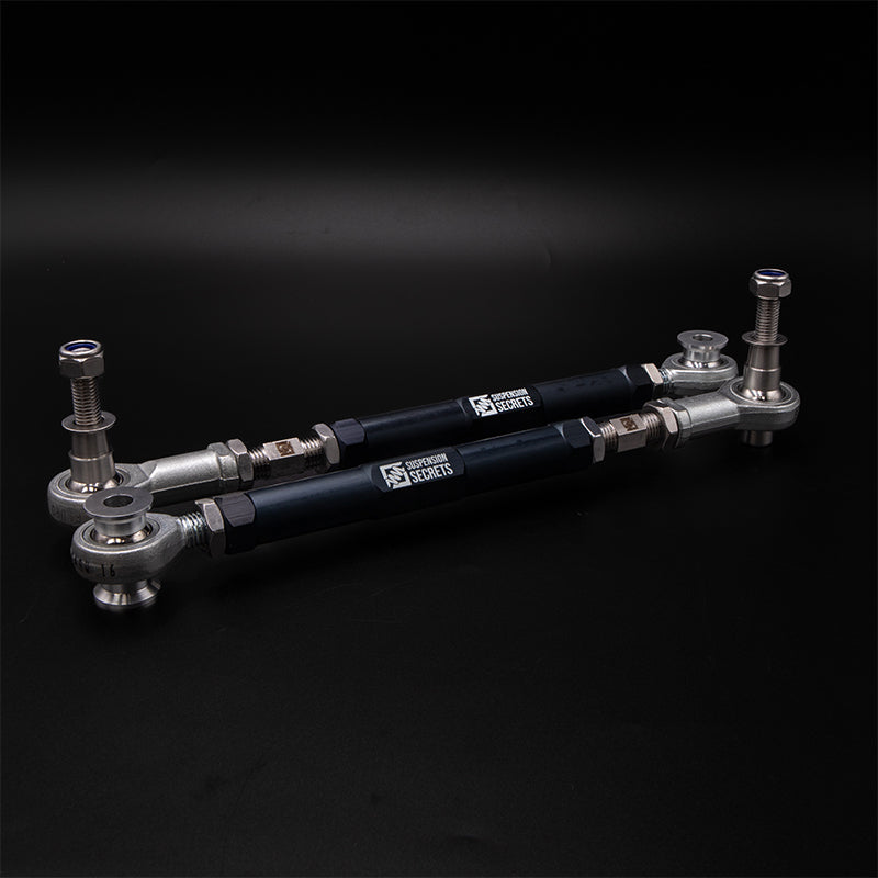 Suspension Secrets Adjustable Rear Toe Arms / Links - Porsche 718 Spyder RS