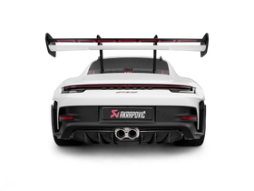 Akrapovič Porsche 992 911 GT3 RS Slip-On Race Line Adapter Set (SS) - MODE Auto Concepts
