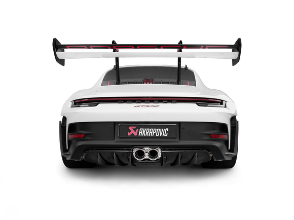 Akrapovič Porsche 992 911 GT3 RS Slip-On Race Line Adapter Set (SS) - MODE Auto Concepts