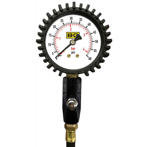 B-G Racing - 2.5 Inch Tyre Pressure Gauge - 0-60 PSI / 0-4 BAR - MODE Auto Concepts