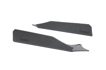 FLOW Designs  Stinger CK GT 2021-2022 Rear Spat Winglets (Pair) - MODE Auto Concepts