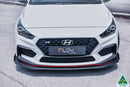 FLOW Designs  i30N Fastback PD Front Lip Splitter & Reinforcement Brackets - MODE Auto Concepts