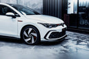 FLOW Designs  MK8 Golf GTI Front Lip Splitter & Bumper Reinforcement Plate - MODE Auto Concepts