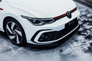 FLOW Designs  MK8 Golf GTI Front Lip Splitter & Bumper Reinforcement Plate - MODE Auto Concepts