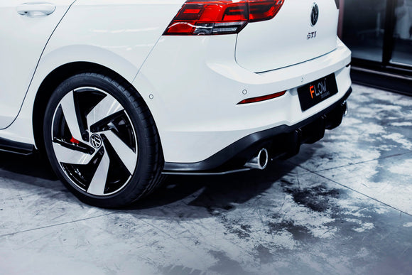 FLOW Designs  MK8 Golf GTI Rear Spats (Pair) - MODE Auto Concepts
