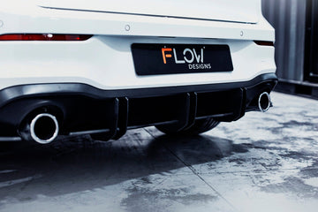 FLOW Designs  MK8 Golf GTI Flow-Lock Rear Diffuser - MODE Auto Concepts
