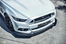 FLOW Designs  GT Mustang S550 FM Front Lip Splitter - MODE Auto Concepts