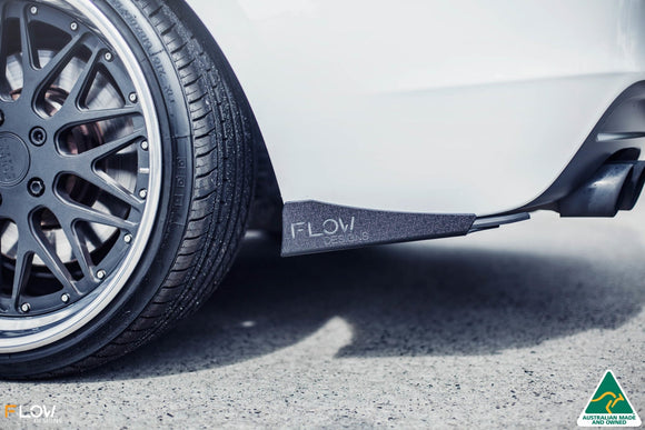FLOW Designs  E82 M Sport Rear Spats V3 (Pair) - MODE Auto Concepts