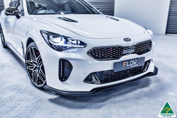 FLOW Designs  Stinger CK GT 2021-2022 Front Lip Splitter Extensions (Pair) - MODE Auto Concepts