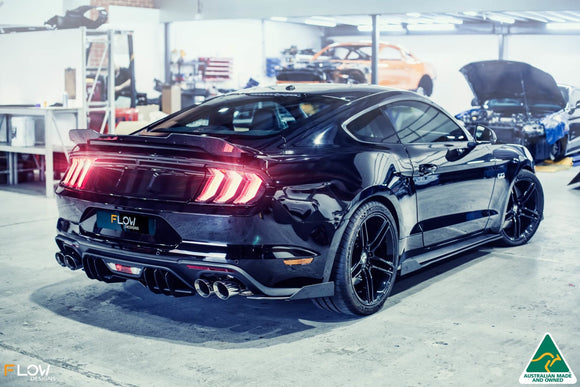 FLOW Designs  GT Mustang S550 FN Rear Spats (Pair) - MODE Auto Concepts