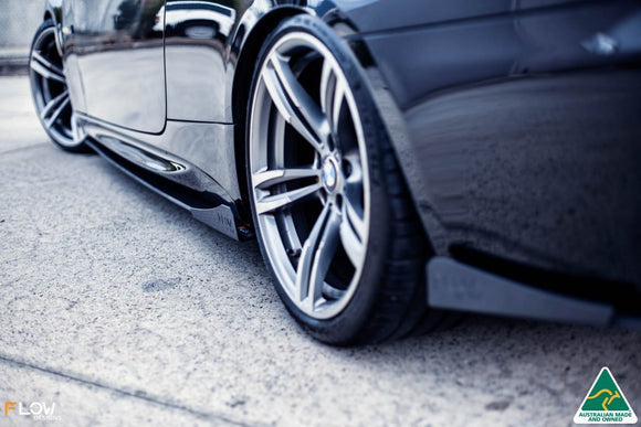 FLOW Designs  E92 M Sport Side Skirt Splitters V3 (Pair) - MODE Auto Concepts
