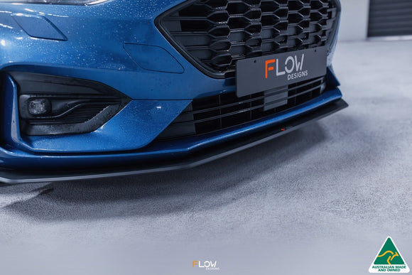 FLOW Designs  MK4 Focus ST-Line Front Lip Splitter - MODE Auto Concepts