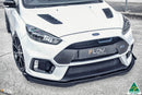 FLOW Designs  MK3 Focus RS Front Lip Splitter (3 Piece) & Bumper Reinforcement Bracket - MODE Auto Concepts