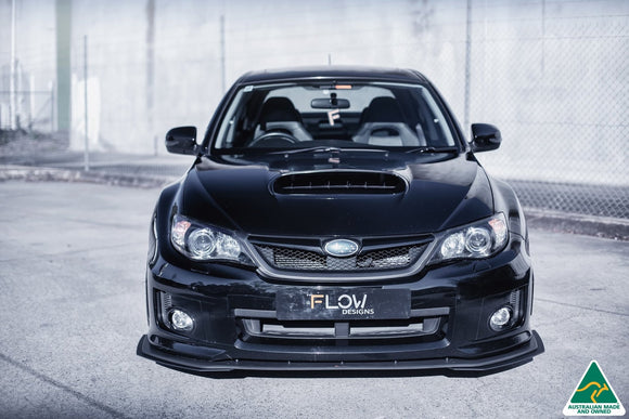 FLOW Designs  Impreza WRX / STI G3 Sedan FL Front Lip Splitter - MODE Auto Concepts