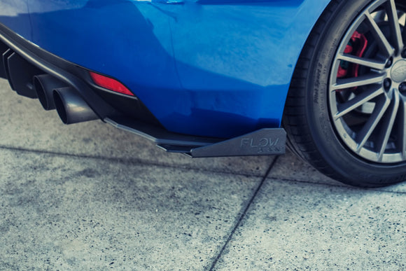 FLOW Designs  Impreza WRX / STI G3 Hatch (FL) Rear Spats (Pair) - MODE Auto Concepts