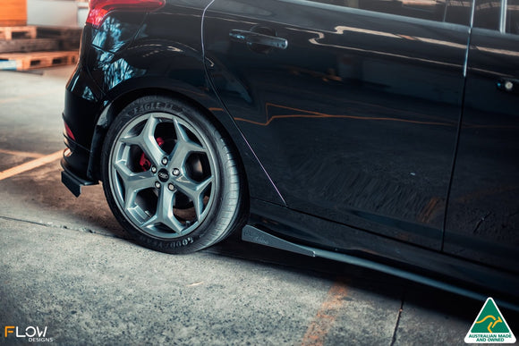 FLOW Designs  MK3.5 Focus ST (Facelift) Side Skirt Splitters (Pair) - MODE Auto Concepts