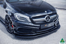 FLOW Designs  A45 AMG W176 (PFL) Front Lip Splitter - MODE Auto Concepts