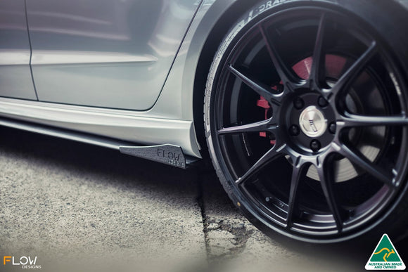 S3 8V Pre-Facelift Sportback Side Skirt Splitters V3 (Pair) - MODE Auto Concepts