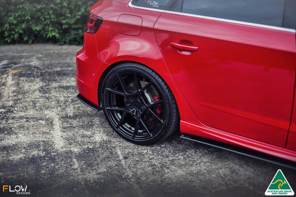 S3 8V Pre-Facelift Sportback Side Skirt Splitters V3 (Pair) - MODE Auto Concepts