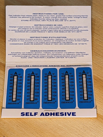 AP Racing Temp Strip Stickers - 0