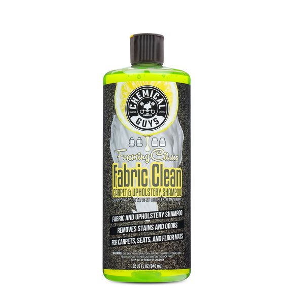 Chemical Guys  Foaming Citrus Fabric Clean Carpet & Upholstery Shampoo - MODE Auto Concepts
