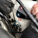 Precision Raceworks  E9x / E8x Driver Side Coolant Tank Brackets - MODE Auto Concepts