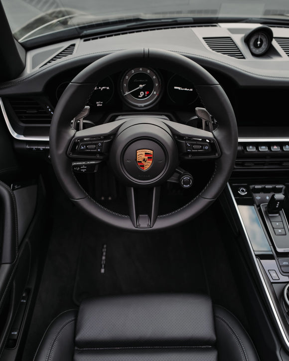 Porsche - GT3 RS Weissach Package Style Aluminum Paddles For JQ Werks Madtrace® Clubsport Magnetic Paddle Shifters - MODE Auto Concepts