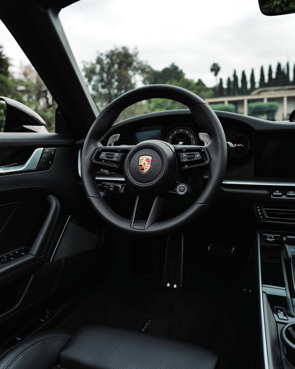 Porsche - GT3 RS Weissach Package Style Aluminum Paddles For JQ Werks Madtrace® Clubsport Magnetic Paddle Shifters - MODE Auto Concepts