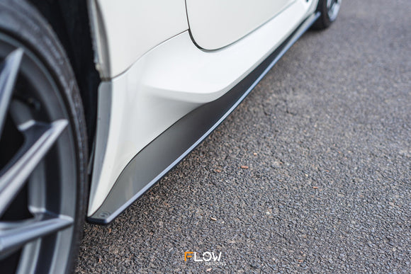 FLOW Designs  ZD8 BRZ Side Skirt Splitters (GLOSS: Pair) - MODE Auto Concepts