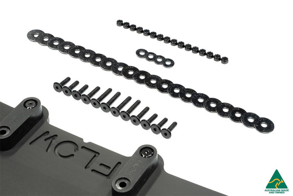 FLOW Designs  MK6 Golf R Front Lip Splitter V3 - MODE Auto Concepts