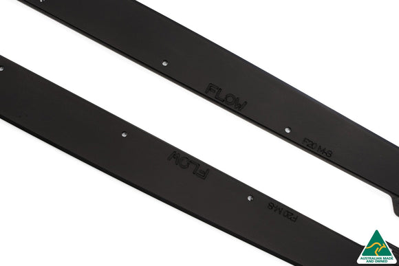 FLOW Designs  F20 Pre LCI M135 Side Skirt Splitters V3 (Pair) - MODE Auto Concepts