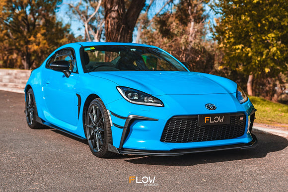 FLOW Designs  ZN8 GR86 Front Lip Splitter (GLOSS) - MODE Auto Concepts