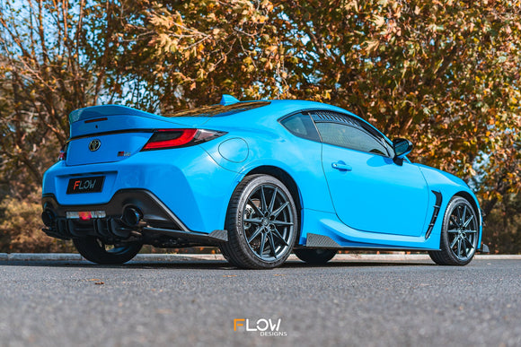 FLOW Designs  ZN8 GR86 Side Skirt Splitters (GLOSS: Pair) - MODE Auto Concepts