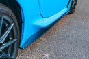 FLOW Designs  ZN8 GR86 Side Skirt Splitters (GLOSS: Pair) - MODE Auto Concepts