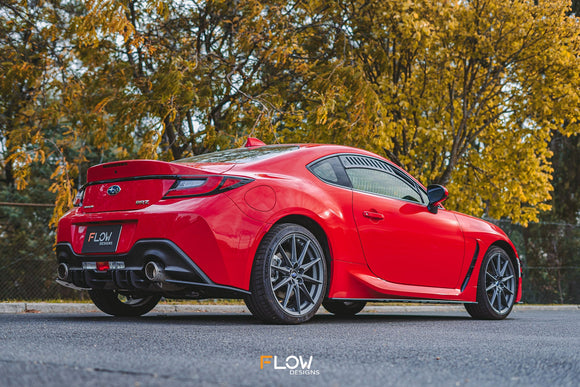 FLOW Designs  ZD8 BRZ Flow-Lock Rear Diffuser (TEXTURED) - MODE Auto Concepts