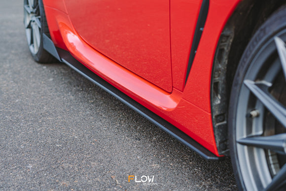 FLOW Designs  ZD8 BRZ Side Skirt Splitter Winglets (Pair) - MODE Auto Concepts