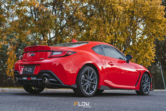 FLOW Designs  ZD8 BRZ Flow-Lock Rear Diffuser (TEXTURED) - MODE Auto Concepts