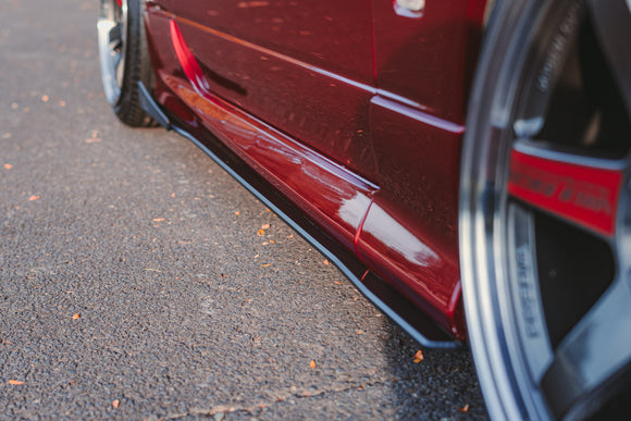 FLOW Designs  S15 / 200SX Aero Side Skirt Splitters V3 (Pair) - MODE Auto Concepts