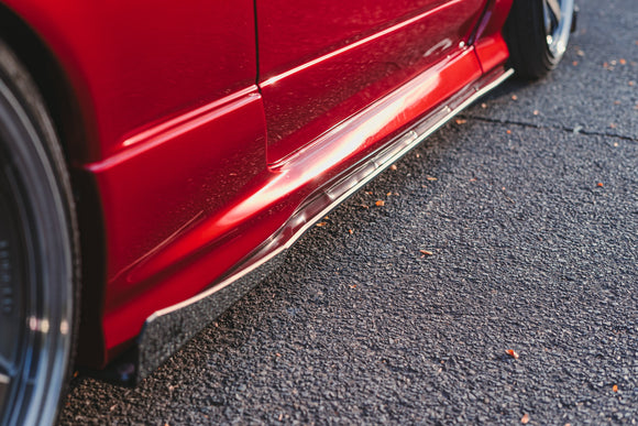 FLOW Designs  S15 / 200SX Aero Side Skirt Splitters V3 (Pair) - MODE Auto Concepts