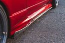 FLOW Designs  S15 / 200SX Side Skirt Splitter Winglets (Pair) - MODE Auto Concepts
