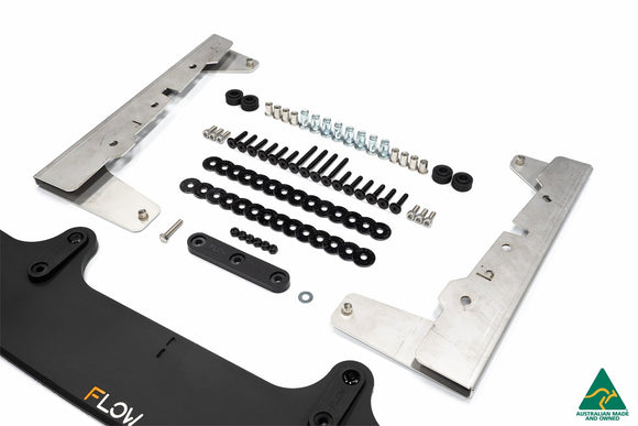 FLOW Designs  Corolla MZEA12R/ZWE211R 2018-2022 Front Lip Splitter & Reinforcement Brackets - MODE Auto Concepts