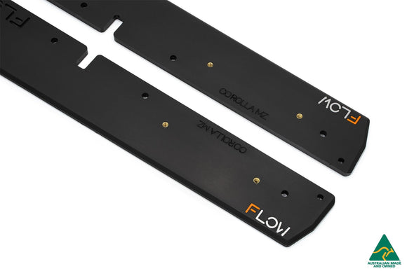 FLOW Designs  Corolla MZEA12R/ZWE211R 2018-2022 Side Skirt Splitters (Pair) - MODE Auto Concepts