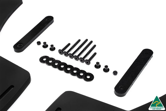 FLOW Designs  Lancer Evolution X Rear Spats/Pods (2 Piece) - MODE Auto Concepts