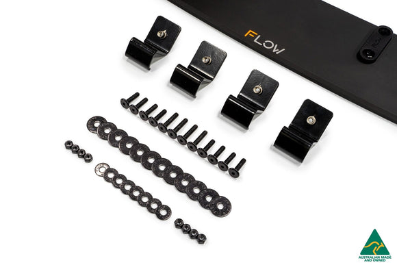 FLOW Designs  i30N Fastback PD FL 2022+ Front Lip Splitter & Reinforcement Brackets - MODE Auto Concepts