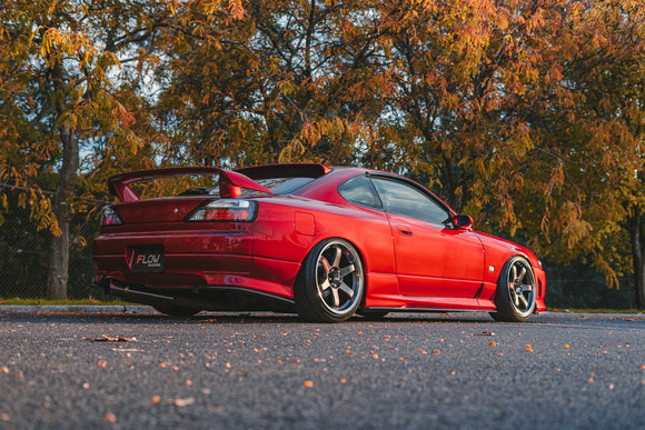 FLOW Designs  S15 / 200SX Aero Rear Pods/Spats V3 (Pair) - MODE Auto Concepts