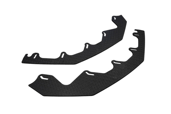 FLOW Designs  CN7 Elantra N Line Sedan 2020 Front Lip Splitter Extensions (Pair) - MODE Auto Concepts