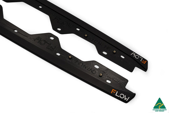FLOW Designs  CN7 Elantra N Line Sedan 2020 Side Skirt Splitters (Pair) - MODE Auto Concepts